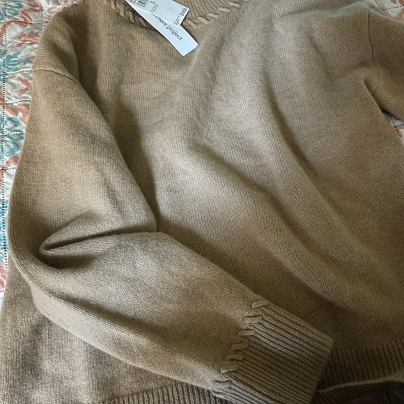 The Cashmere Project Cashmere Mock Neck Sweater Size XL - Picture 2 of 3